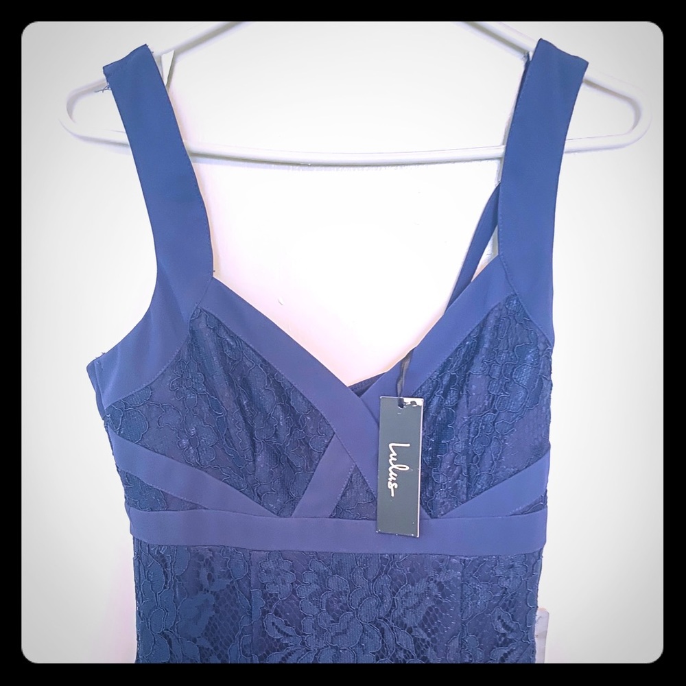Navy Blue Gown